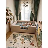 Puf Bebe Montessori Serisi_çocuk ve Bebek Yatağı 120X190 Ölçüde(Iç Yatak Dahildir) - Bej - 120 x 190 cm