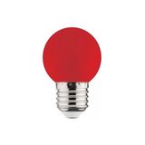 PUFFIN 1 W Kırmızı Renkli Led Gece Lambası Ampulü
