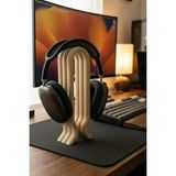 Puffin Design Groove Kulaklık Standı - Bej