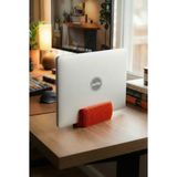 Puffin Design Stripe Laptop Standı - 20mm - Turuncu