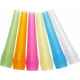 puffstore 40 Adet Renkli Nargile Sipsisi - Hijyenik Nargile Ağızlığı | Karışık Renkler