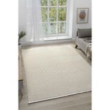 Puffy Beyaz Halı Yumuşak Dokulu Shaggy Halı Oturma Odası Salon Halısı 11076D Beyaz 80 x 150