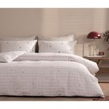 PUFFY Eftelya Pamuklu Nevresim Takımı, Tek Kişilik - Pamuk Polyester - 160x220 cm - Bej