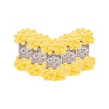 Puffy El Örgü Ipliği 5'li Paket - 100 Gr. 9 Mt. Parmak Örgü Ipi (Orta Sarı 216)