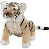Puffy Friends Yavru Kaplan 45 cm Oturan Peluş Oyuncak