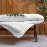 Puffy Gronn Bambu Çift Kişilik Yorgan (195X215 Cm) Beyaz