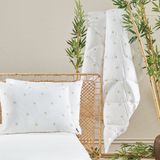 PUFFY Gronn Bambu Yorgan, Tek Kişilik - - 155x215 cm - Beyaz