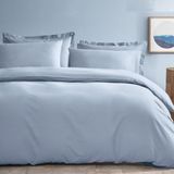 Puffy Naturalis Çift Kişilik Ranforce Yıkamalı Nevresim Takımı - Indigo - 200 x 220 cm - İndigo