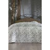 Puffy Pamuk Cift Kisilik Tek Battaniye 200X220 Antrasit