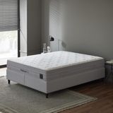 Puffy Posture Pro Pocket Yaylı Yatak 160 x 200 cm Açık Gri Renkli Dayanıklı Malzeme ile Konfor