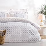 Puffy Roan Çift Kişilik Ranforce Nevresim Takımı - Indigo - 200 x 220 cm - Açık İndigo