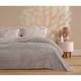 PUFFY Sova Battaniye, Tek Kişilik - Wellsoft - 160x220 cm - Vizon