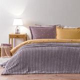 Puffy Sova Tek Kişilik Wellsoft Battaniye - Kül Moru - 160 x 220 cm