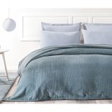 PUFFY Trinity Battaniye, Tek Kişilik - Wellsoft - 160x220 cm - Buz Mavisi