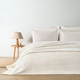 Puffy Trinity Çift Kişilik Wellsoft Battaniye - Şampanya - 200 x 220 cm