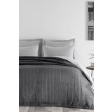 Puffy Trinity Tek Kişilik Wellsoft Battaniye - Antrasit, 160 x 220