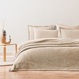 Puffy Trinity Tek Kişilik Wellsoft Battaniye - Kum Beji - 160 x 220 cm
