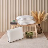 Puffy Viscomfort Tombul Yastık - 40 x 60 cm - Beyaz