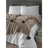 Puffy Wellsoft Battaniye 200 x 220 cm Deve Tüyü - Bej