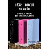 Pufi 3 Adet 100 Lük Albüm 15x21 Fotoğraf Albümü - a5 Foto Albüm