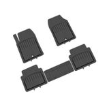 Pufi Kauçuk Paspas Universal Racing Havuzlu Siyah / TEPAY510-S