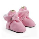 pufien Organik Pamuk Astarlı, Bebek İlk Adım Ayakkabısı, Kaydırmaz Taban, Bebek Pandufu, Pembe patik (Pembe, EU Ayakkabı Beden Sistemi, Bebek, Yaş aralığı, Orta, 0 Ay, 6 Ay)