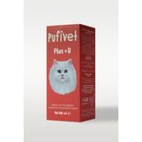 PufiVet Kedi Tüy Sağlığı Damlası Plus B 50 ml Kediler İçin Tüy Dökümünü Azaltan Özel Formül