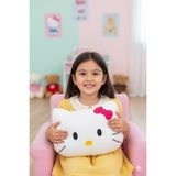 Pufline Hello Kitty Sevimli Peluş Yastık Uyku Arkadaşı Helo Kity 41x41 Cm (30x40)