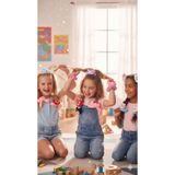 Pufline Peluş Saç Tokası Kromi, Hello Kitty, My Melody, Ayı ve Arkadaşları