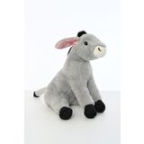 Pufu Toys 35 cm Oturan Eşek Figürlü Peluş Oyuncak
