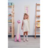 Pufu Toys DİNOZOR PELUŞ YASTIK OYUNCAK PEMBE (1 METRE)
