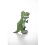Pufu Toys Sevimli Yeşil Dinozor, Tirex Peluş Oyuncak - Yumuşak Ve Eğlenceli Oyun Arkadaşı 40 Cm
