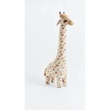 Pufu Toys Zürafa Peluş Oyuncak 100 cm Yastık Yumuşak Kumaşla Kız Çocuklar İçin Eğlenceli Arkadaş
