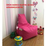 Pufumo Açelya Çocuk(1-8 Yaş) Armut Koltuk Kılıfı ( Ürün Sadece Kılıftır. İçi Boş Gönderilecektir. )