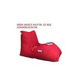 Pufumo Armutland Daybed Armut Koltuk Kilifi Kirmizi ( Ürün Sadece Kiliftir. İçi Boş Gönderilecektir. )