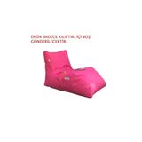 Pufumo Armutland Daybed Armut Koltuk Kilifi Pembe ( Ürün Sadece Kiliftir. İçi Boş Gönderilecektir. )