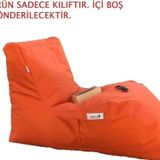 Pufumo Daybed Armut Koltuk Kılıfı Turuncu ( Ürün Sadece Kılıftır. İçi Boş Gönderilecektir. )