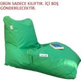 Pufumo Daybed Armut Koltuk Kılıfı Yeşil ( Ürün Sadece Kılıftır. İçi Boş Gönderilecektir. )