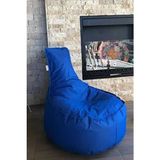 Pufumo Mavi Aktif Armut Koltuk Orta Boy 70*40*55 cm Bahçe ve İç Mekan Kullanımı İçin