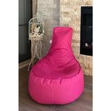 Pufumo Pembe Aktif Armut Koltuk Orta Boy 70*40*55 cm Bahçe ve İç Mekan Kullanımı İçin