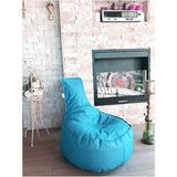 Pufumo Turkuaz Aktif Armut Koltuk Orta Boy 70*40*55 cm Bahçe ve İç Mekan İçin Konforlu Seçim