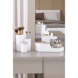 Pufwin Home 2 Adet Makyaj Takı Makyaj Fırçası Kozmetik Serum Krem Losyon Kutusu Düzenleyici Organizer Seti