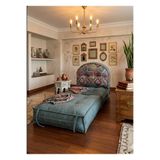 PUFYMAX Comfy PLUS OVAL Yeni Nesil Bohem Tekli Koltuk,yataklı Katlanır Berjer,yer Yatağı, Modüler Yapı 75x75|90 cm