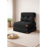 Pufymax Comfy Yeni Nesil Bohem Tekli Koltuk,yataklı Katlanır Berjer,yer Yatağı Modüler Yapı 80 x 80CM | 85CM