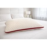 Pufymax Yumuşak Dokulu Viscon Pamuk Yastık – Terletmeyen Airfile Kumaş 1.sınıf Boncuk Silikon - 45 x 65 cm - 02A-Beyaz
