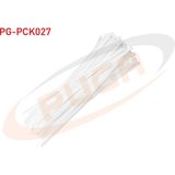 Puga Plastık Kelepce Beyaz 4,8 x 400