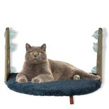 Pugalo Antrasit Cam Vantuzlu Kedi Cam Yatağı