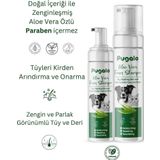 Pugalo Köpük Şampuan Kedi Tüy Dökülmesi Karşıtı Doğal Içerikli Aloe Veralı Kuru Köpük Şampuan 250 Ml