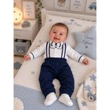 Pugi Baby Pugibaby Erkek Bebek Mevlüt Takımı - 0 - 3 Ay - Lacivert