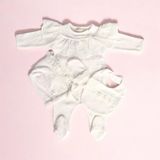 Pugi Baby Yenidoğan Fistolu 5’li Takım - 0 - 3 Ay - Açık Ekru